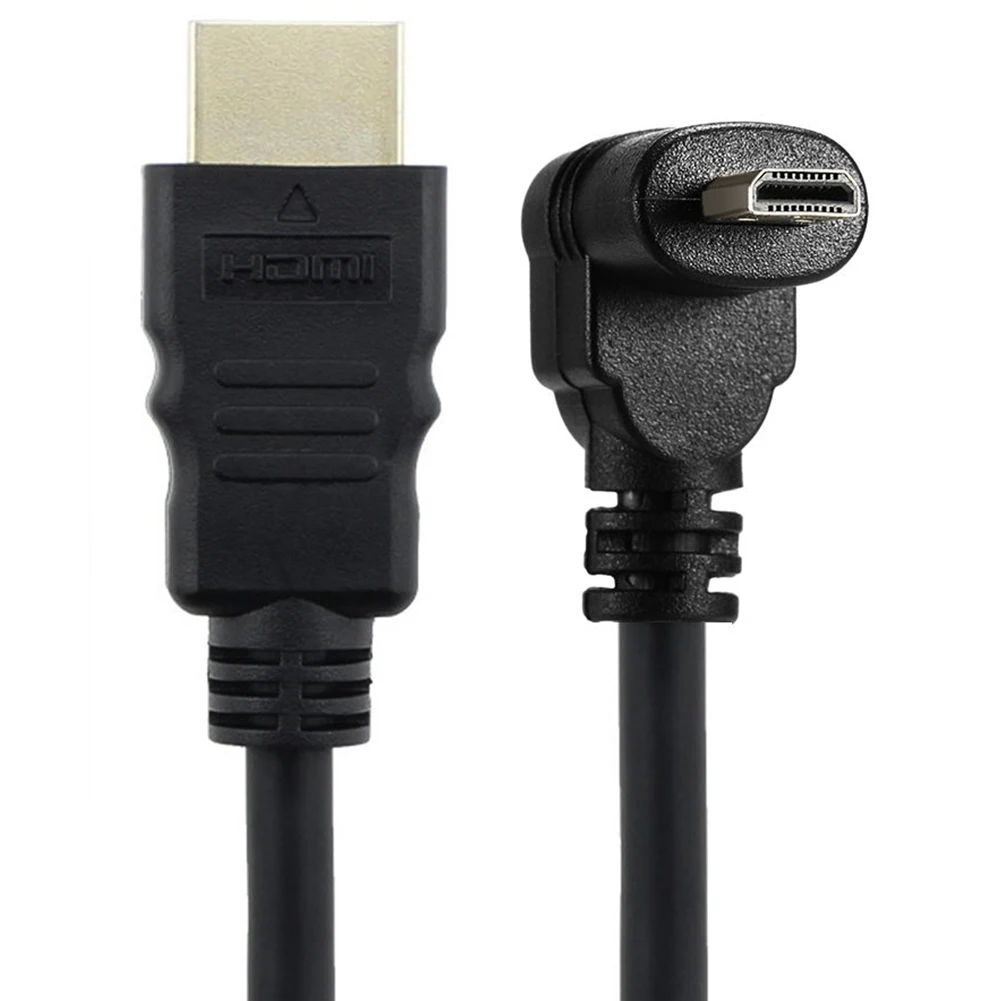 30 см Micro-HDMI под прямым углом папа-HDMI папа(90 градусов)-Поддержка 4k