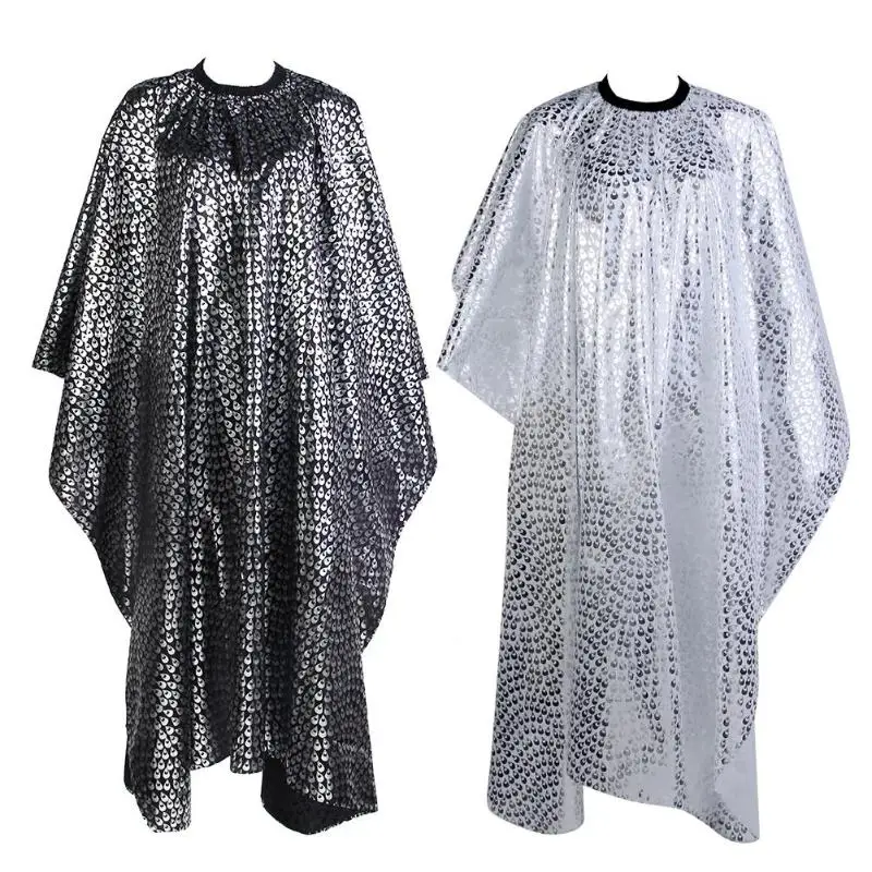 Hair Cut Cover Cloth Pro Adult Salon Hair Cut Wrap Cloth Hairdressing Hairdresser Barbers Waterproof Cape Gown Feather Pattern Hair Cut Cover Cloth Pro Adult Salon Hair Cut Wrap Cloth Hairdressing Hairdresser Barbers Waterproof Cape Gown Feather Pattern