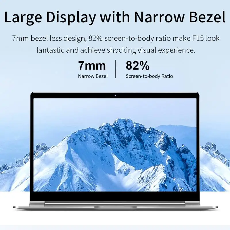 Teclast F15 Laptop 15.6 inch 8GB RAM + 256 RAM SSD Intel UHD Graphics 600 English Version N4100 Teclast F15 Laptop 15.6 inch 8GB RAM + 256 RAM SSD Intel UHD Graphics 600 English Version N4100