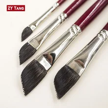 DS коническая угловая кисть артефакт рисования травы белки волос Лайнер краски кисти художественная Акварельная живопись, ZYTANG