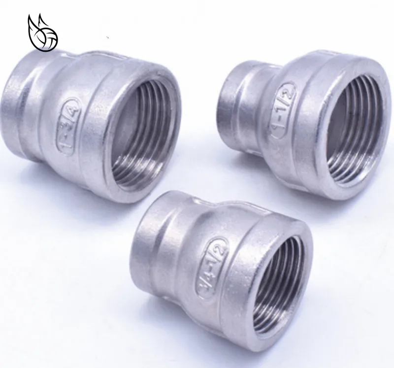 

1/8" 1/4" 3/8" 1/2" 3/4" 1" 1-1/4" 1-1/2" BSP female to female Thread Reducer 304 Stainless Steel Pipe Fitting Connector Adpater