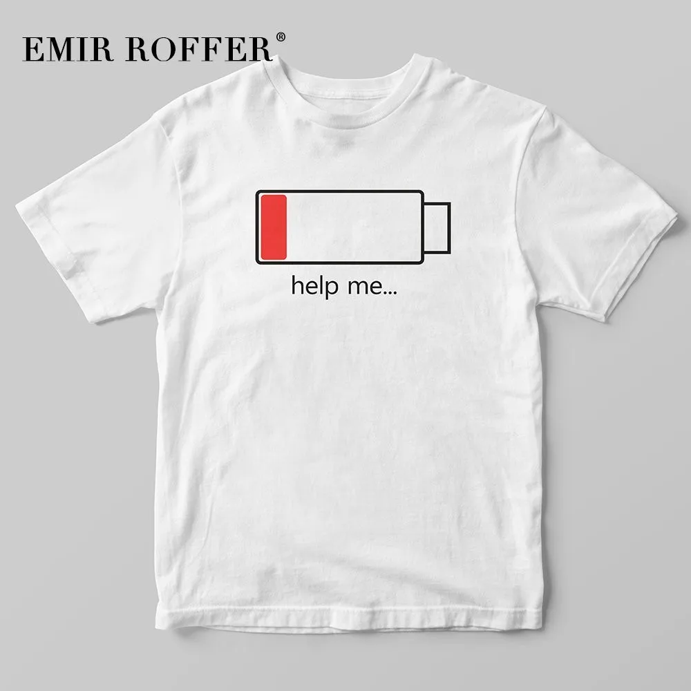 

EMIR ROFFER help me Funny T Shirts Women Graphic Tees Harajuku Kawaii Printed Tshirt 90s Fashion Cute Tee Shirt Femme Top