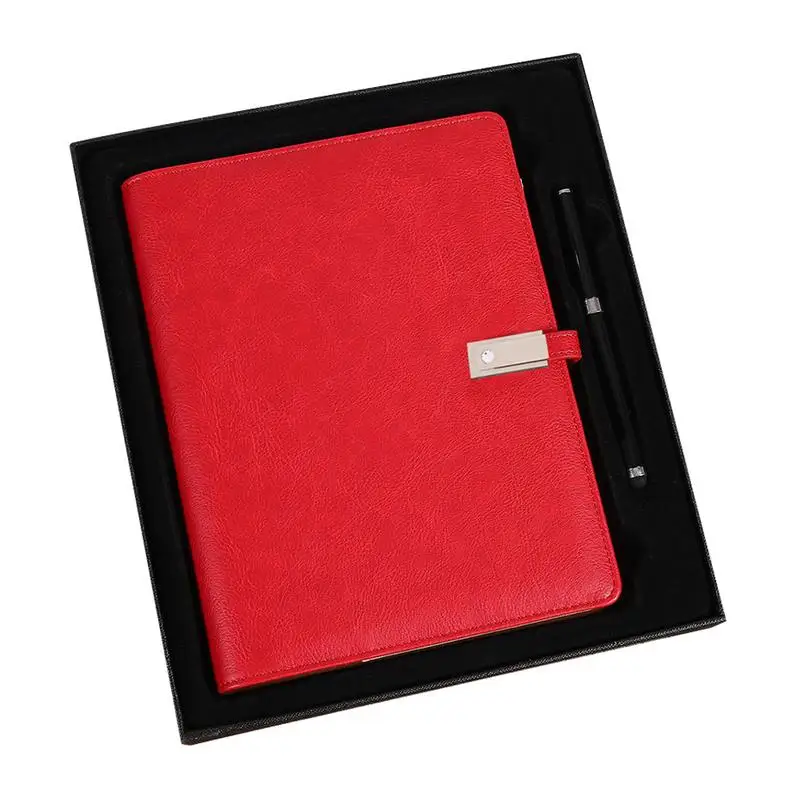 

Creative Charging Notebook Set A5U Tray Retro Type Loose-Leaf Multi-Function Rechargeabl Notebook Set A5U Tray Retro Type