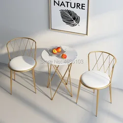 2019 Nuevo Sureste de Asia Casa de Oro Muebles de Hierro Comedor Muebles Nórdicos Sillas Modernas Muebles de Sala de Estar Sillas de Lujo 2019 Nuevo Sureste de Asia Casa de Oro Muebles de Hierro Comedor Muebles Nórdicos Sillas Modernas Muebles de Sala de Estar Sillas de Lujo
