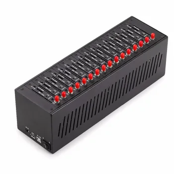 

Industrial GPRS/GSM 16 card slots modem pool with Wavecom Q2303 module interface RS232