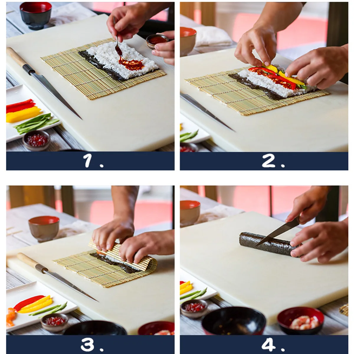 5 шт./компл. DIY бамбуковый набор для приготовления суши форма риса Наборы
