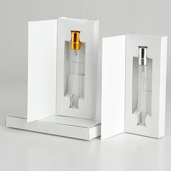 

1000pcs 10ML 17*62*147ML Customizable Paper Boxes And Glass Perfume Bottle With Atomizer&empty Parfum Packaging