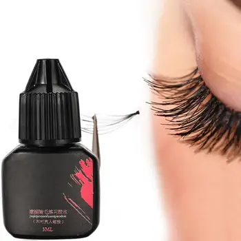 

5ml Eyelash Extension Glue Eyelash Grafting Glue Makeup Practice Eye Lashes Adhesive for Beginner Eyelash Makeup