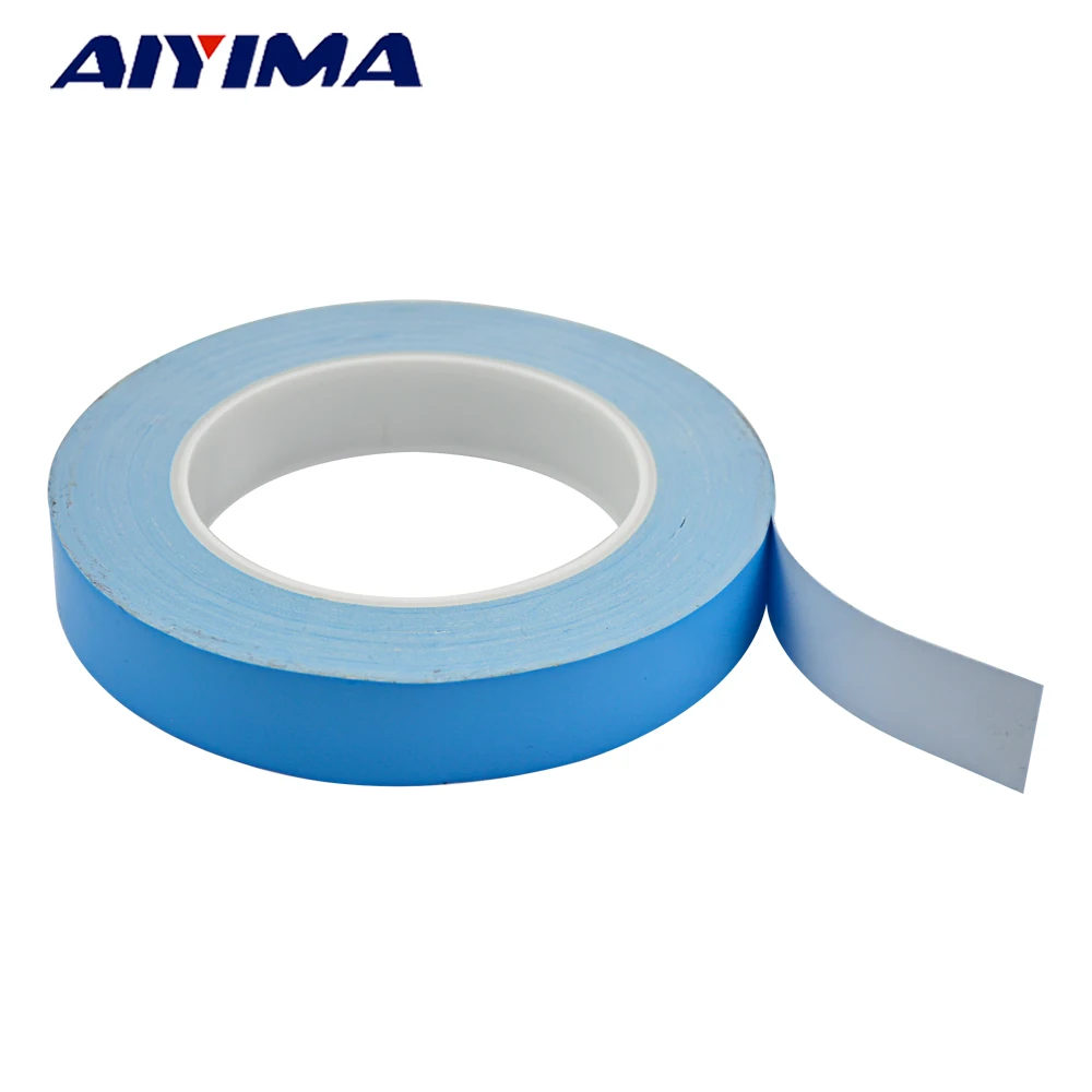 

1pc 25M Double-sided Thermal Adhesive Tape 3MM 5MM 8MM thermally conductive for LED CPU Heatsink 0.2MM