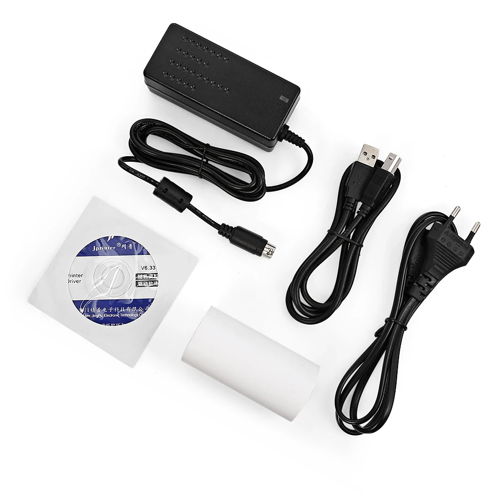 GOOJPRT JP80H 80 мм термопринтер чековый USB Последовательный порт портативный для Windows