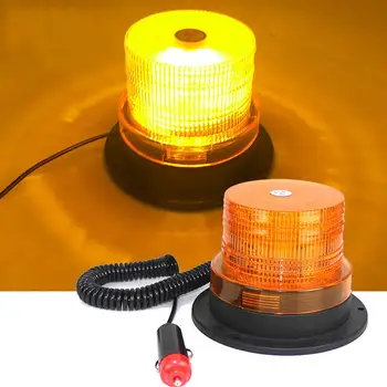 

12V/24V LED Car Truck Strobe Warning Light Police LED Flashing Emergency lights Beacon Lamp with Magnetic Mounted
