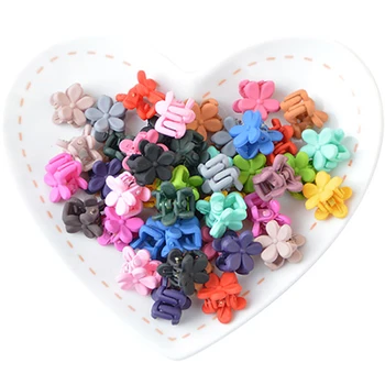 

1 Pcs Mini Hairpins New Kids Children Accessories Hairpins Baby Fabric Bow Flower Headwear Hair Clips Girl Headdress
