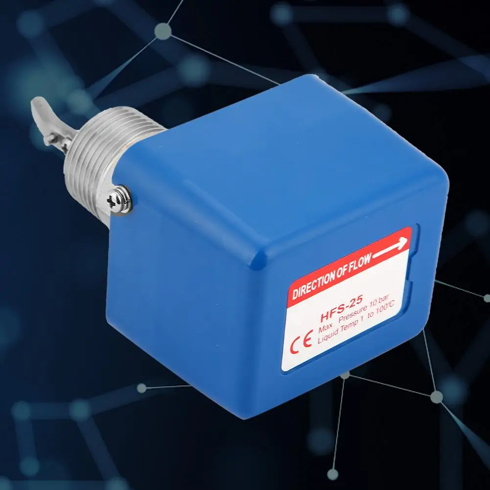 HFS-25 Water Flow Paddle Control Switch SPDT Contacts 6-380V 1.0MPa High Quality