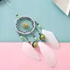 Colorful Feathers Beads Pure Handmade Long Dream Catcher Wall Hanging Dreamcatcher Craft Gift Car Home Decoration ► Photo 3/6