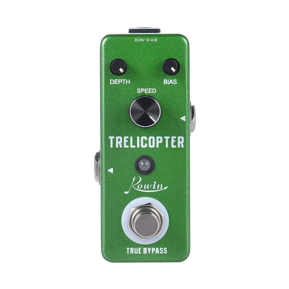 

Rowin Trelicopter Effects Guitar Tremolo Pedal