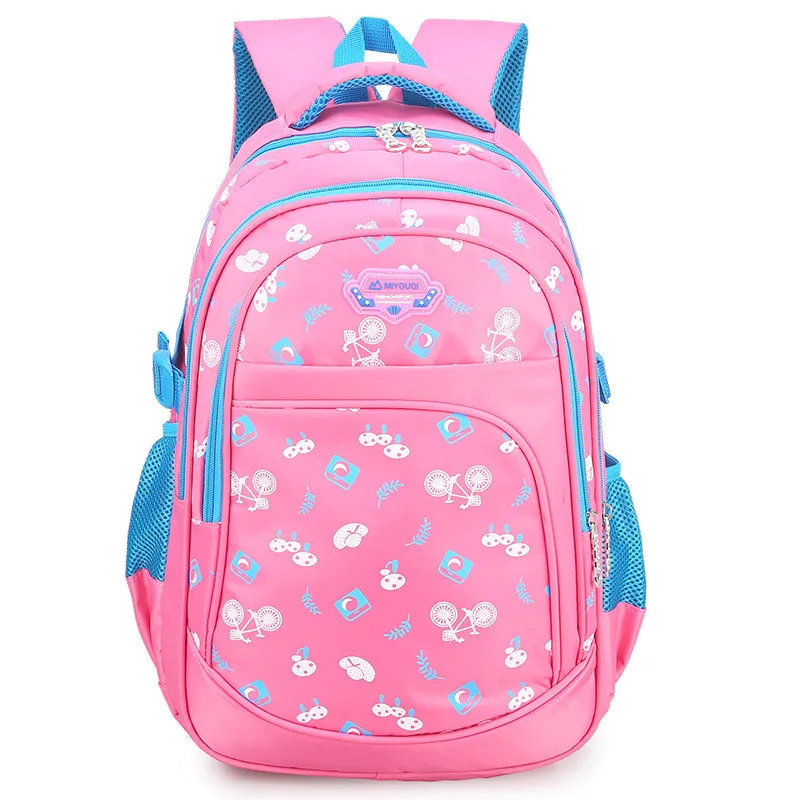 

Hot Sale Children School Bags For Teenagers Girls Big Capacity School Backpack Waterproof Kids Book Bag Printing Backpack