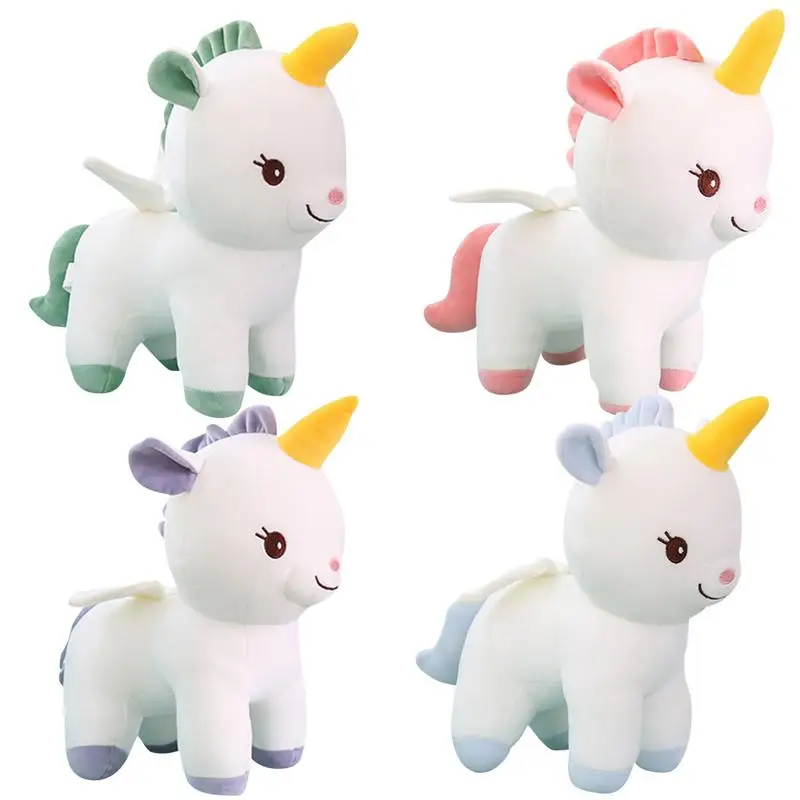 

Angel Little Pegasus Doll Color Plush Toy Soft Comfortable Doll Baby Accompanied Plush Animal Toys Lovely Perfect Gift