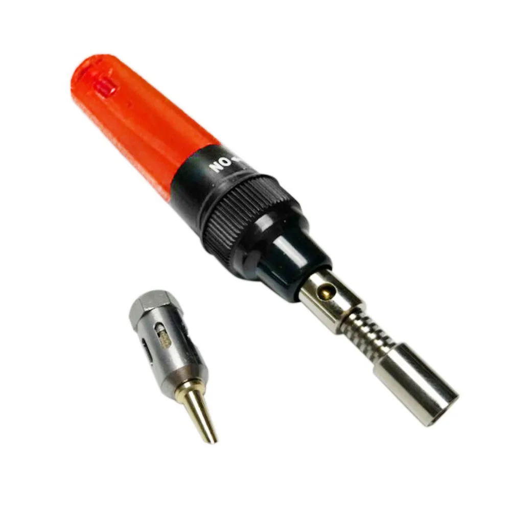 1300 Degree Gas Blow Torch Soldering Solder Iron Cordless Butane Tip