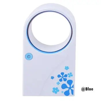 

Fan Geometric Battery USB Conditioner Air Handheld Button 2 221g 0 Portable Mini Bladeless Cooling
