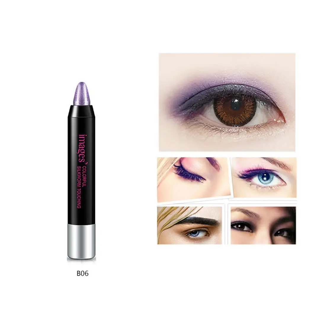 Женская мода waterproof Long-Стойкая подводка для глаз Silkworm Китай мазка 3 8g Eye Shadow Pen |