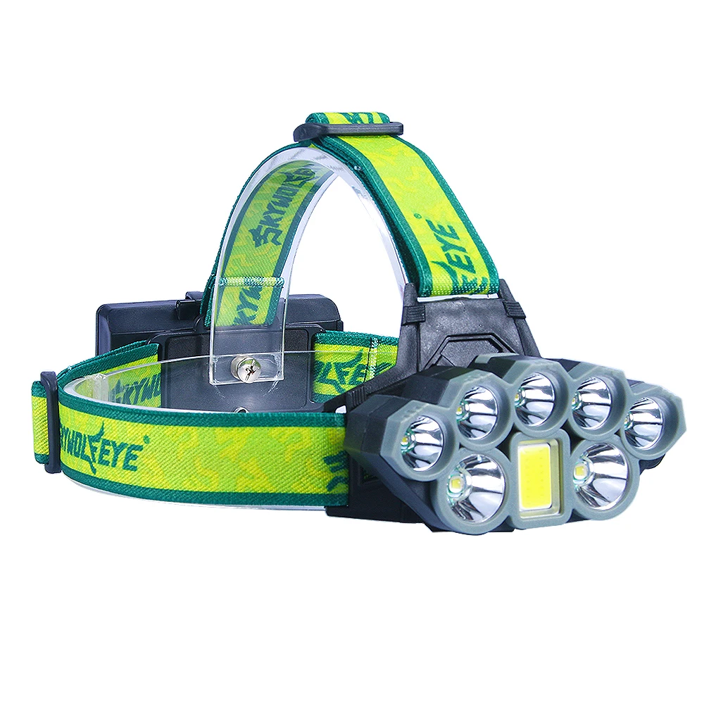 

35000Lm T6 COB USB LED Headlamp Rechargeable Headlight 18650 lamp Head Flashlight Torch light 8 Modes