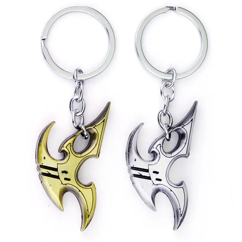 

New Style Games StarCraft 2 Protoss Logo 2 Colors Keychain Jewelry Keyring For Men's Gift Car Key Ring Holder Pendant