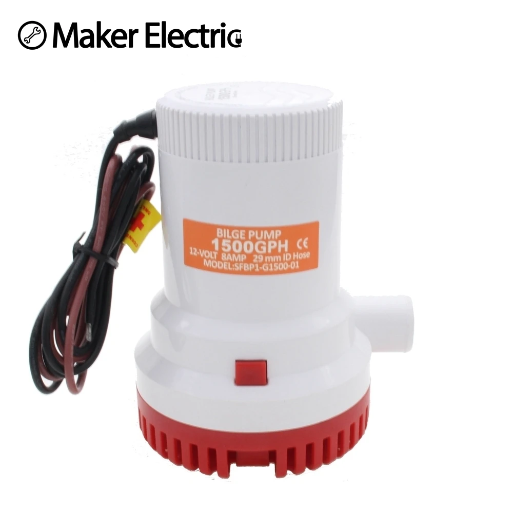 

MKBP-G1500-24 24V rule 1500 gph bilge pump 1500