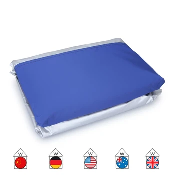 

1 PCS 210T Polyester Taffeta Motorcycle Cover Waterproof Royalblue L XL 2XL 3XXL