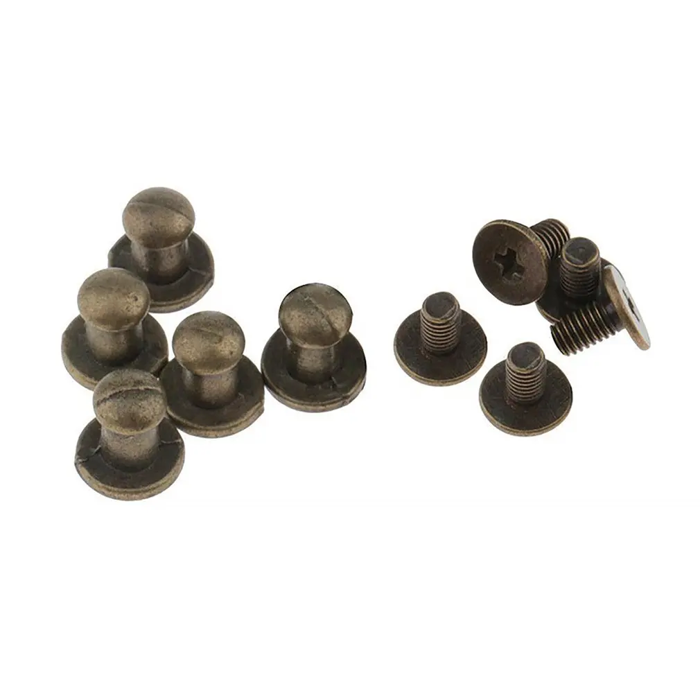 

5pcs 1/12 Dollhouse Miniature Furniture Mini Dolls House Door Handles Bronze