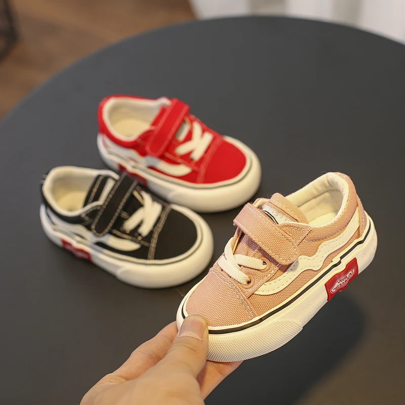 Children Canvas Shoe Baby Shoe 1-3 Old Soft Bottom Catamite Cloth Girl Study Walking Skate boy Casual Shoes toddler sneakers baby shoes children sports shoes