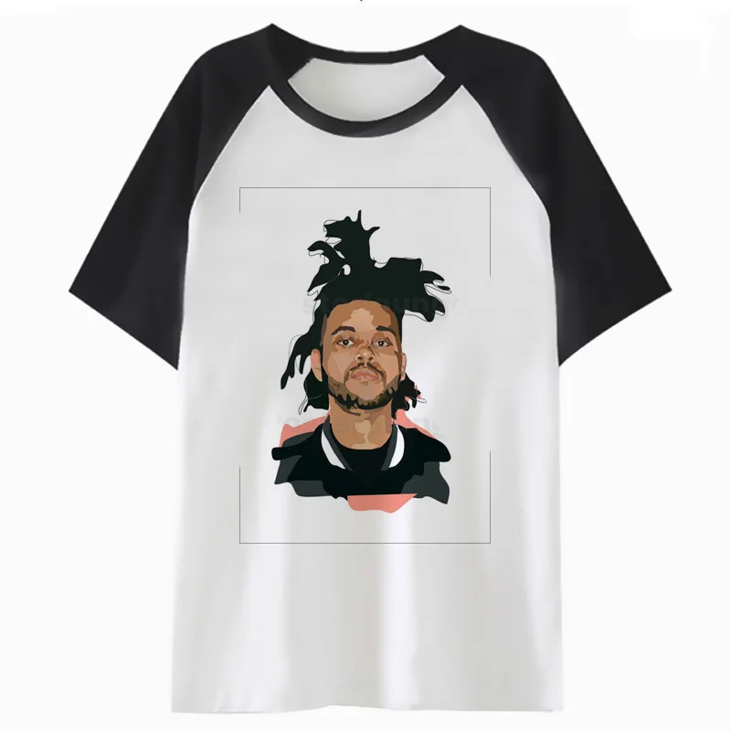 

xo the weeknd t shirt harajuku funny hop tshirt clothing male t-shirt tee top for men streetwear hip P2528