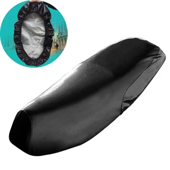 

55*30 CM Waterproof Motorcycle Leather Pad Cycling Electric Bicycle Seat Saddle Cover Soft Cushion Motor Motorbike Accessories