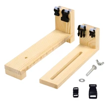 Деревянный браслет джиг инструмент выживания браслет Вязание инструмент DIY Плетение Паракорд производитель открытый Паракорд инструмент для плетения аптечка