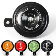 Пара Универсальный Улитка рог мотоцикл части автомобиля рога особенно громкий 110db 12 В 5A 435 Гц+ 335 водостойкий гудок для мотоцикла