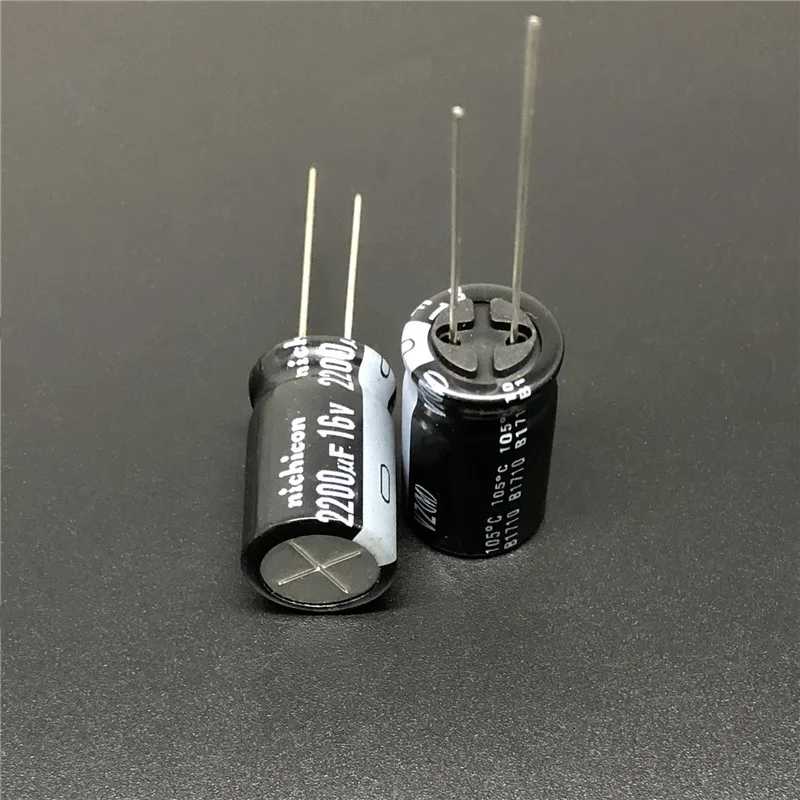 10 шт./100 шт. 2200 мкФ 16В NICHICON VZ серия 12 5x20 мм 16V2200uF широкий диапазон температур