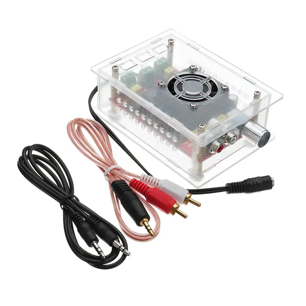 CLAITE DIY DC 12 V 34 TDA7498 высокое Мощность мощный усилитель звуковой частоты доска для