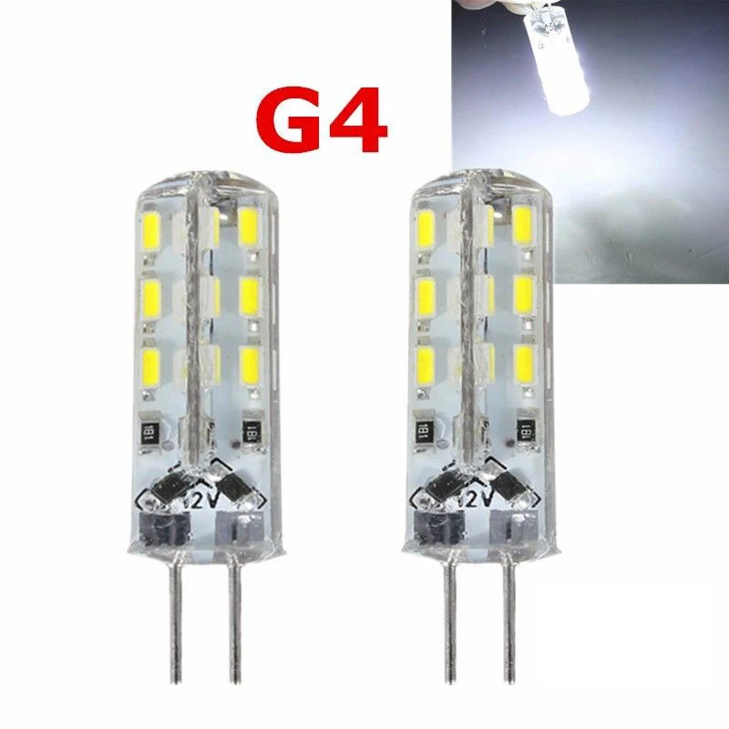 6500 K G4 24LED капсула DC 12 V SMD 3014 электрическая лампочка лампы fr автомобиль Лодка Караван