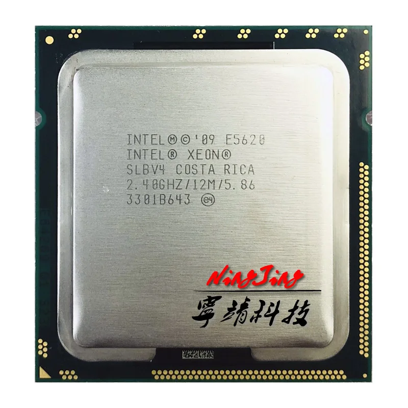 

Intel Xeon E5620 2.4 GHz Quad-Core Eight-Thread CPU Processor 12M 80W LGA 1366
