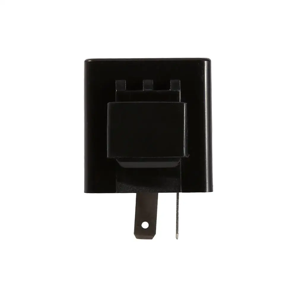 Черный светодиодный Flasher реле 12V 2 Pin мигалка сигнала поворота мотоциклетный