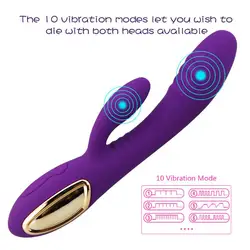 2 motor sex toy vibrator Soft G Spot rabbit vibrator USB Waterproof Adult Sex Toys for Women 2 motor sex toy vibrator Soft G Spot rabbit vibrator USB Waterproof Adult Sex Toys for Women