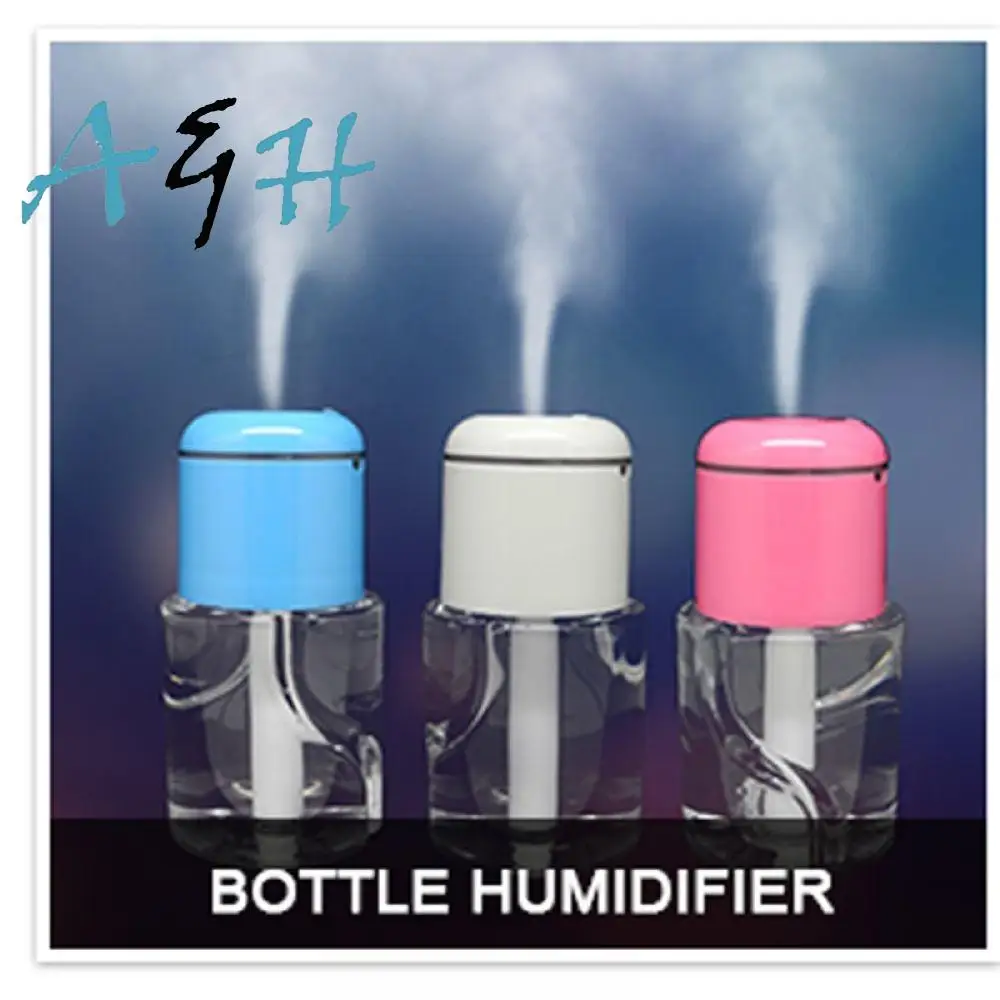 

Humidifier Mini Aroma Portable 5V Bottle Water USB Caps essential air Maker diffuser Steam humidifier Diffuser Mist oil Car