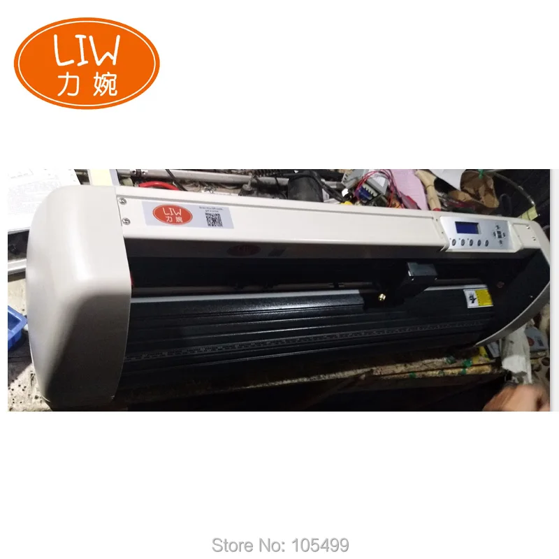  LIW US Free Shipping Best 720mm Vinyl Cutting Plotter with computer stepper