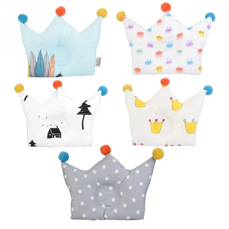 

New Baby Pillow Prevent Flat Head Infants Crown Dot Nursing Pillow Bedding Pillows Newborn Boy Girl Room Decoration Accessories