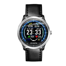 N58 ECG Smartwatch Men Smart Watch Support Electrocardiogram Measurement 3D UI Multisport Fitness Tracker Stainless Steel Watch