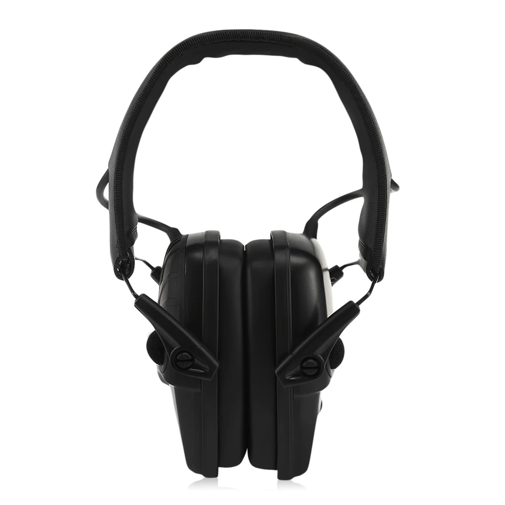 Tactical Headset Anti noise Foldable Earmuff Microphone for Shooting