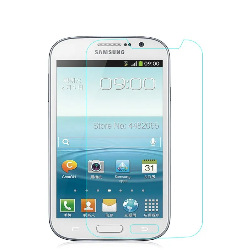 Защитное закаленное стекло для Samsung Galaxy i9082 i9060 2 шт. защитная пленка экрана Grand Neo