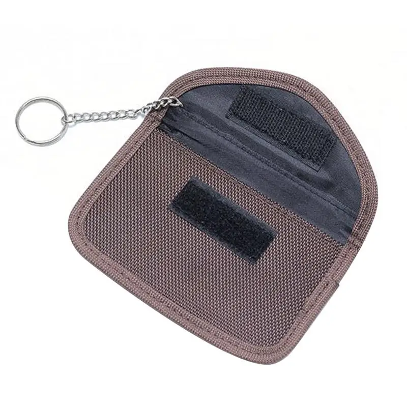 

Car Key Bag RFID Electromagnetic Radiation Signal Auto Key Case Anti-theft Car Key Storage Organizer Car-styling