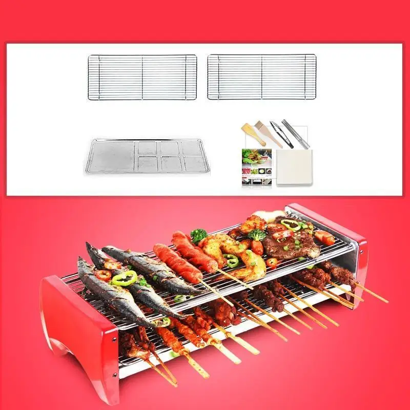 Parrilla Portatil портативная электрическая машина для приготовления кебаба решетка
