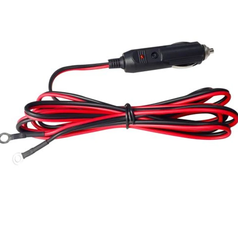 

Universal Car 15A Male Plug Cigarette Lighter Adapter Power Supply Cord With 60cm Cable Wire DXY88 With Green LED Light