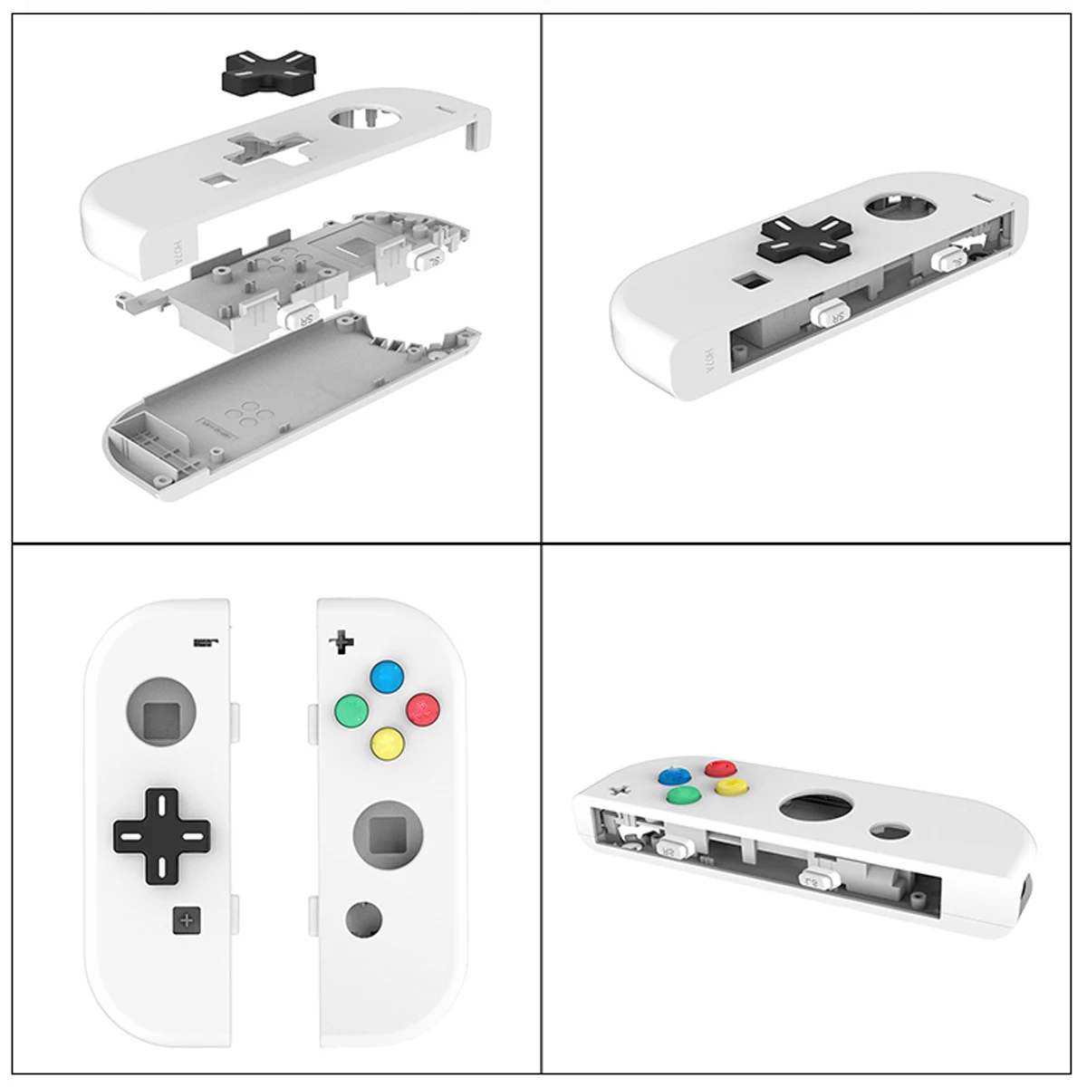 1x Pair Handles Shell Cases Protective Replacement Accessories For Switch Joy con Controller NS NX Console 8 Colors 1x Pair Handles Shell Cases Protective Replacement Accessories For Switch Joy con Controller NS NX Console 8 Colors